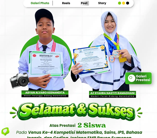 Konsisten, Siswa/i SMP Integral LH Kembali Bawa Pulang Piala dari Ajang Berbeda
